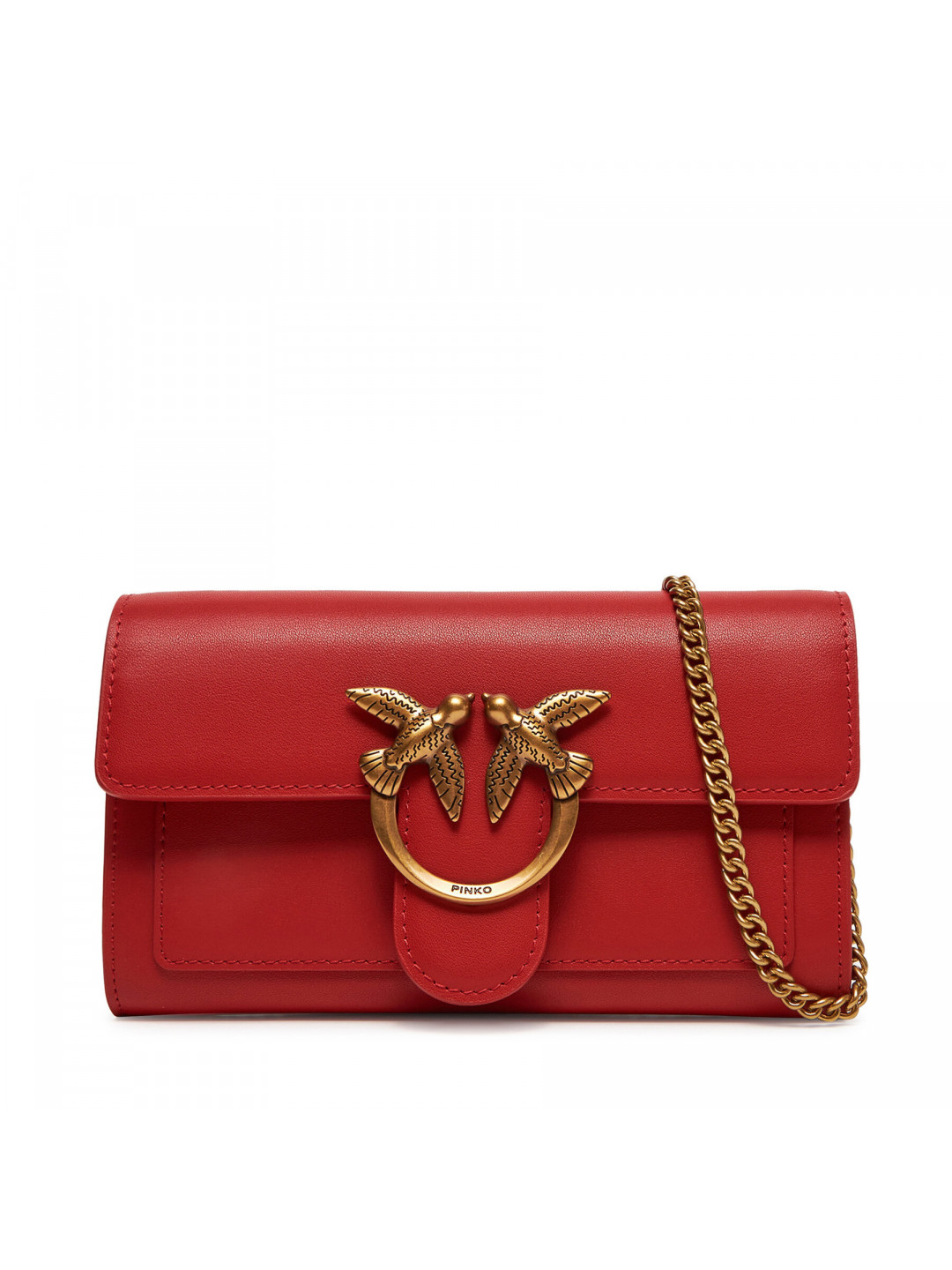 Kabelka PINKO Love One Wallet C PE 25 PLTT 100062 A0GK Červená